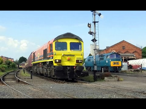 A GLORIOUS evening at Kidderminster. Severn Valley Railway. Spring Diesel Gala18th May 2024
