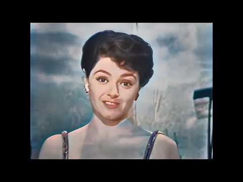 Teddy Scholten - Een Beetje [Eurovision Song Contest in 1959] in color!