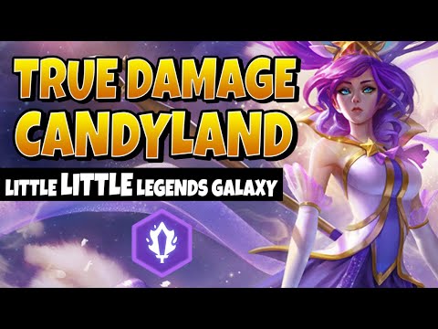 TRUE DAMAGE CANDYLAND | Paragon Janna on Little LITTLE Legends | TFT Set 3 Galaxies | PBE 10.12