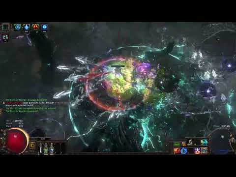 Path of Exile 3.20 - Uber Eater of Worlds Deathless (Wardloop CWDT Ascendant)