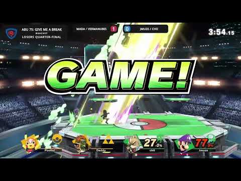 ABU 75: Give me a Break - Mada/Vermanubis Vs. Jmuze/Chii - SSBU Doubles