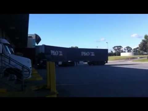 how to reverse a b double onto a tight finger dock without going forward