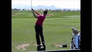 Hunter Mahan iron swing WGC Matchplay 2012