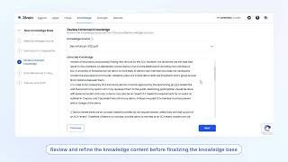 ZBrain Tutorial: How to Build a Knowledge Base