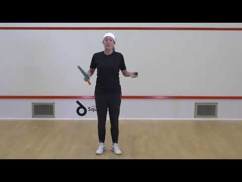 Beginner Level 3 - Condition games with Pro Squash coach Liz Irving