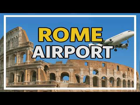 How to Get From Fiumicino Airport to Rome Fast!