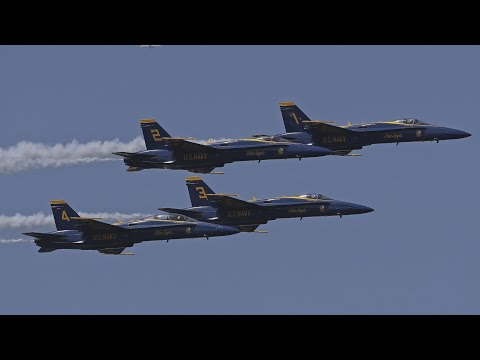 VIDEO | Blue Angels getting ready for the 2022 Cleveland National Air Show