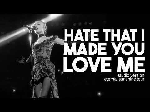 Ariana Grande - hate that i made you love me (Studio Version) (Live from the Eternal Sunshine Tour)
