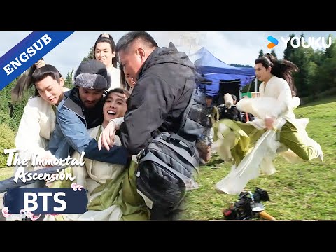 【BTS】Immortal Cultivators' Next-Level Footwork🤩| The Immortal Ascension | YOUKU