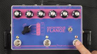 Video thumbnail for Anonymous Flange FTelettronica (Lovetone Flange with No Name) by FTelettronica Handmade Pedals