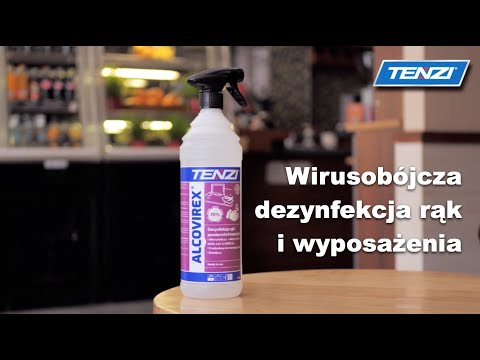 Prawidłowa dezynfekcja rąk i wyposażenia lokalu, sklepu, biura  - Alcovirex | Tenzi
