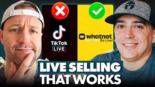 Live Selling on Whatnot and Why It's Way Easier to Profit Than on TikTok Shop | John Roman