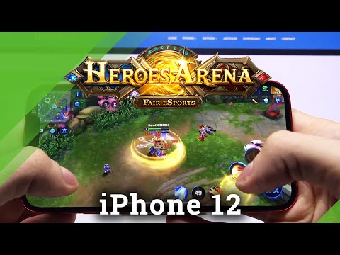 How Heroes Arena Performs on iPhone 12 – Heroes Arena Gameplay