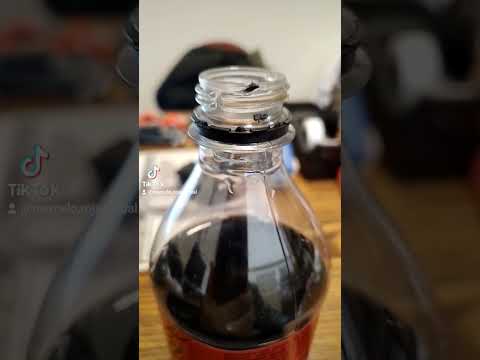 Reclamo a embonor, Coca Cola Chile, al abrir una botella de Coca Zero... #cocacola #embonor