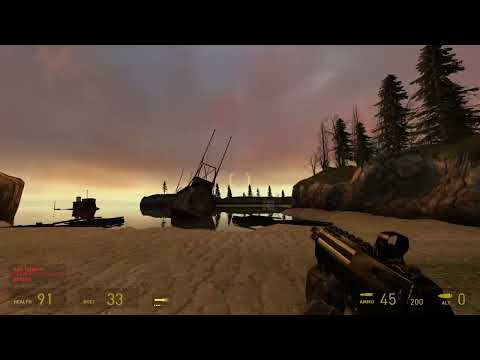 Playing Uzvara (Half-Life 2: Episode Two custom map)