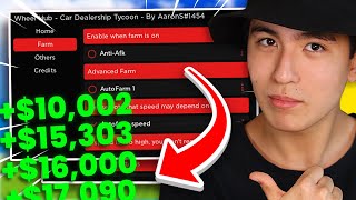 NEW Car Dealership Tycoon Infinite Money Script GUI (2025 Pastebin)