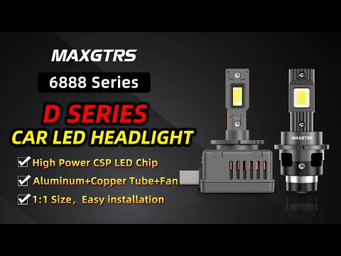 6888 Newest D1S D2S D3S D4S LED Headlight Bulbs White Conversion Kit HID Xenon Light CANBUS