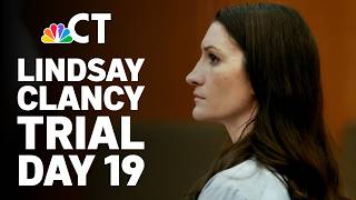 LIVE: Lindsay Clancy Trial Day 19 | Testimony continues