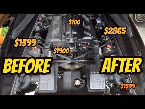 Here's Why Detailing My Ferrari Engine Was Terrifying: How To Clean