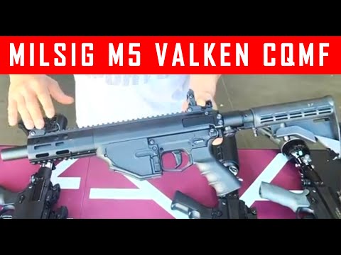 MILSIG M5 Valken CQMF and MILSIG M17 Valken M17  Comparison #MCS