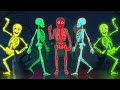 Five Skeletons Dancing On Spooky Bus Spooky Scary Skeletons Kids Songs Hooplakidz