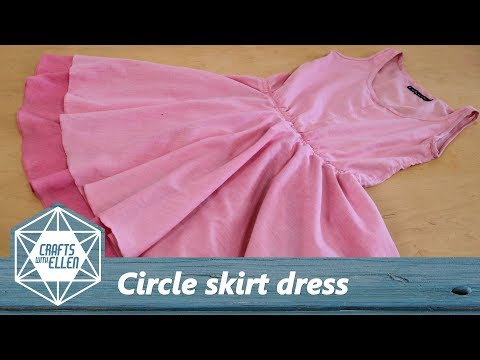 How to make River Tam's pink circle skirt dress | Sewing turorial Video