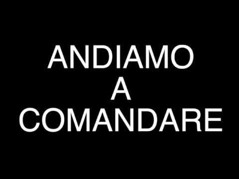 Fabio Rovazzi - Andiamo a comandare Lyrics
