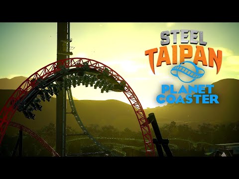 Steel Taipan | Back POV - Dreamworld (Planet Coaster)