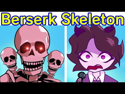 Friday Night Funkin' JellyBean VS. Berserk Skeletons Meme - Get Roasted Song (FNF Mod)