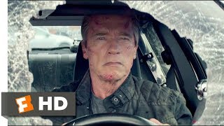 Terminator Genisys (2015) - Golden Gate Chase Scen