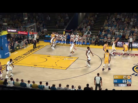 NBA 2k18 2k sports Lakers vs GS summer league [Full Game]