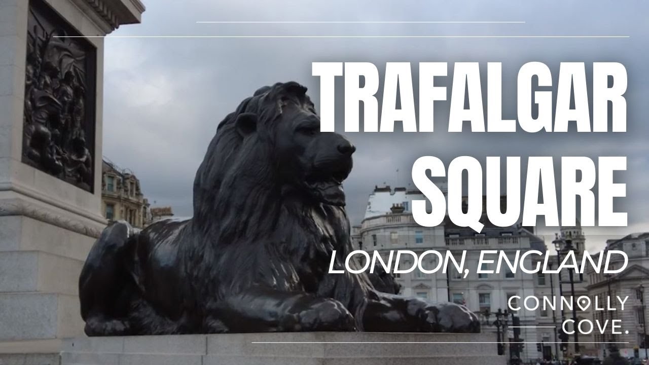 Experience the captivating allure of Trafalgar Square.