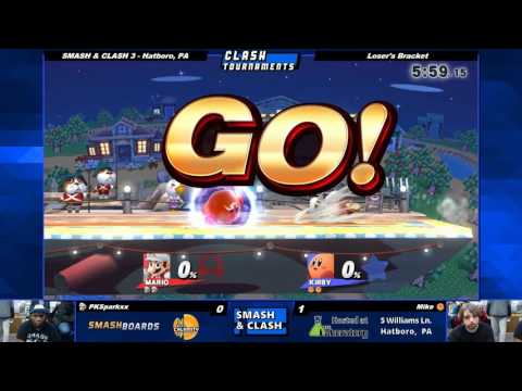 S&C 03 - PKSparkxx vs Mike - Smash 4 Wii U