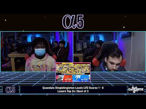 Suarez (Yoshi) vs Quandale Dinglelingleton (Steve) | Alpha 5 Losers Top 24