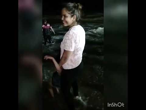 💕 At beach 🏖️ with my loving bua and fufa ji 😇