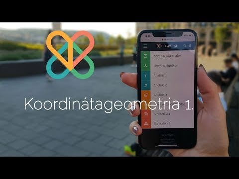 KOORDINÁTAGEOMETRIA 1. | matek egyszerűen