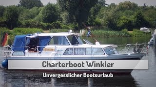 preview picture of video 'Boote Mecklenburg Vorpommern Boote Mecklenburg Bootsurlaub Mecklenburg Charterboot Winkler Uelitz'