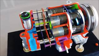 Compresor Aire Acondicionado funcionamiento / working compressor air conditioner