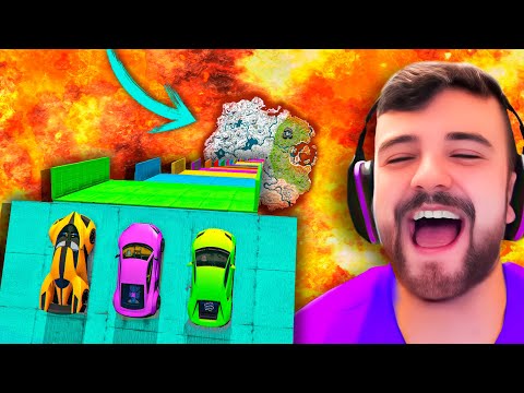 THE BEST MEGA RAMP IN THE WORLD BUT THERE'S SOMETHING DIFFERENT - GTA 5 ONLINE