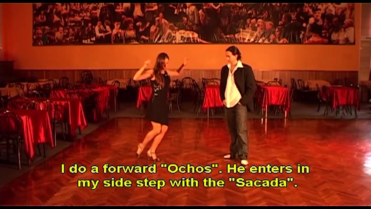Gustavo Rosas Tango.Gisela Natoli.VIDEO 8.Volcada y Cruce.Tango Milonguero.Vol 1.Arg