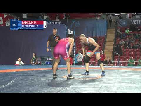 Qual. FS - 78 kg: M. DASHZEVEG (MGL) v. Z. BEDENASHVILI (GEO)