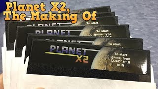 Planet X2 for the Commodore 64, The Making Of.