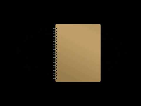 Book White Pages Open Close With Green Screen Loop -  Chroma Key - No Copyright