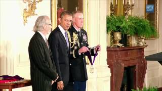 Herb Alpert & President Obama - The 2012 National Medal of Arts and Humanities