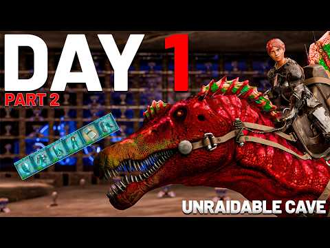 HOW A 4 MAN BUILDS IN THE NEW MOST BROKEN CAVE ON THE MOST POPULAR SERVER -DAY 1 PART 2- MESA 4 MAN