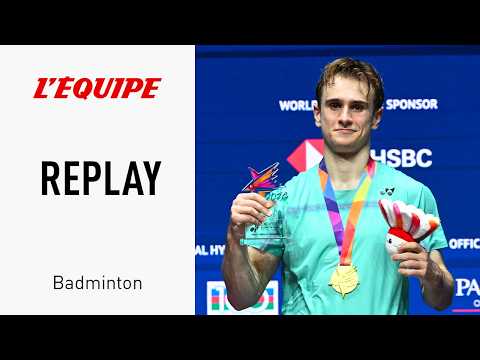 Badminton : Le replay de la victoire d'Alex Lanier en finale de l'Open de Singapour