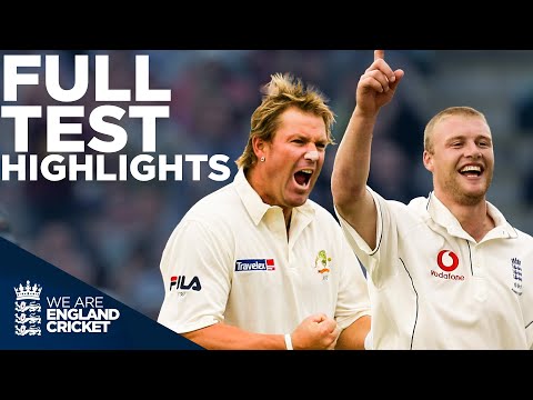 England Win By 2 Runs In An All Time Classic | England v Australia Full Test HIGHLIGHTS - 2005 Ashes