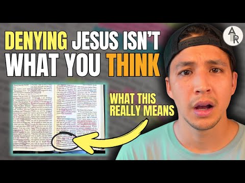 Denying Jesus Before Men Is NOT What You Think (The Real Meaning) | Matthew 10:32-33