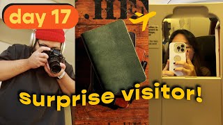 A Surprise Visitor Arrives ✈️ December Daily Day 18