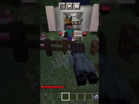 Ghost in Minecraft house | Scary voice 😮 #shorts #minecraft #minecraftshorts #ghost